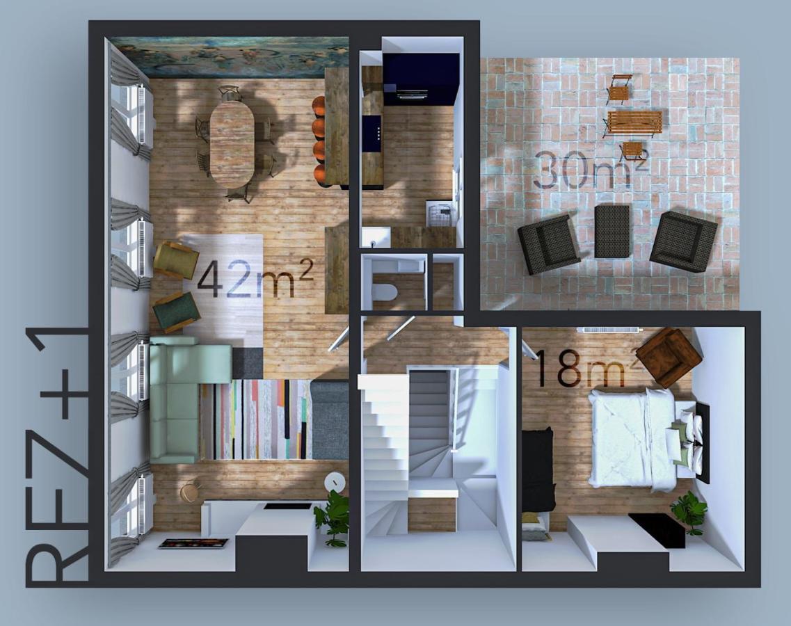 Little Taiwan Apartment Liege Bagian luar foto